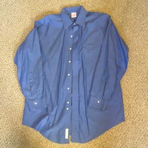 Brooks Brothers blue button-down shirt